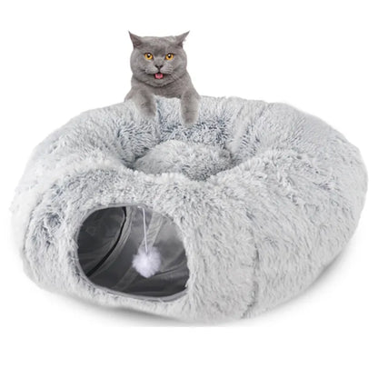Foldable Cat Tunnel Bed